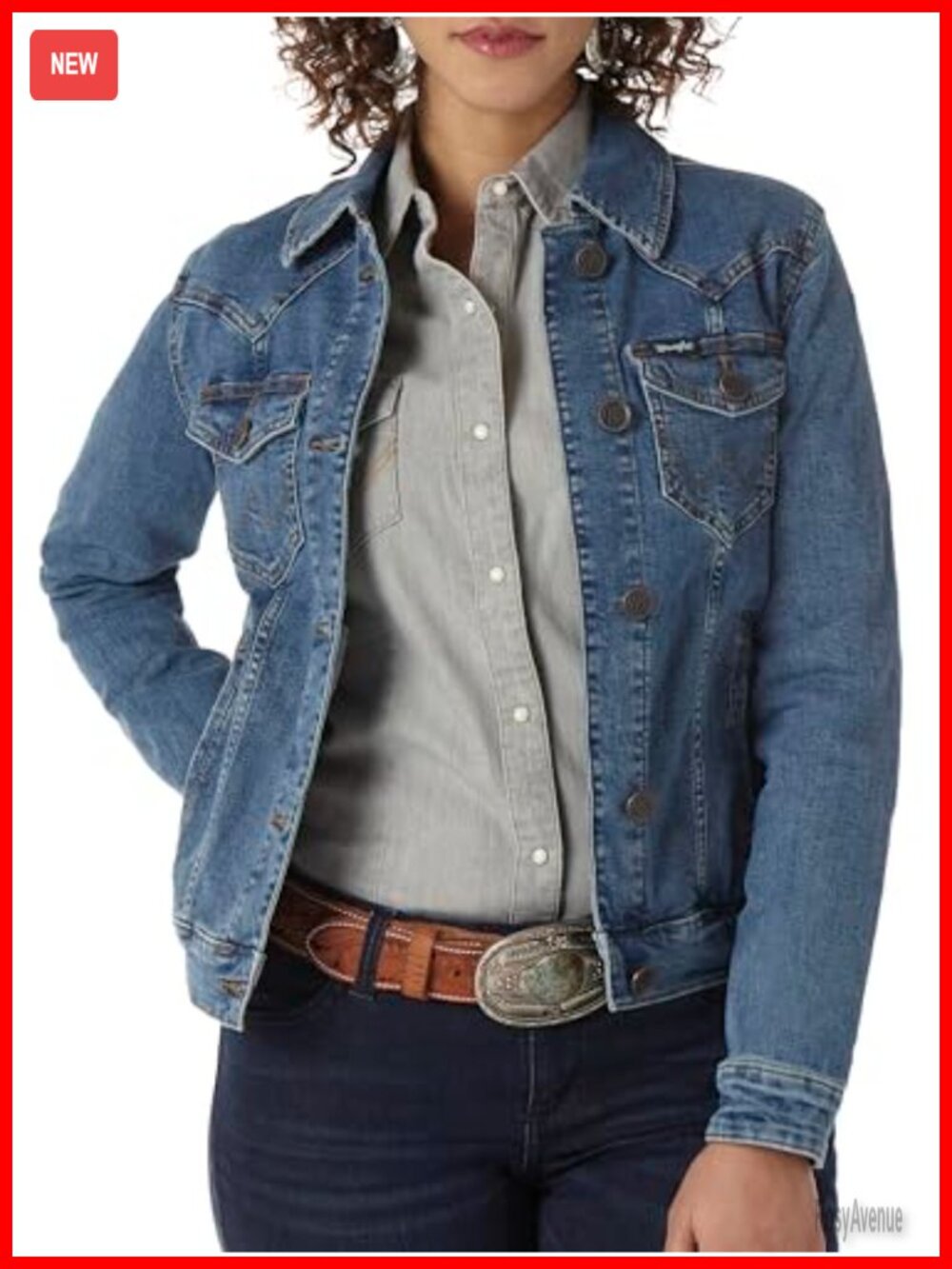 Wrangler Long Sleeve Heavyweight Cotton Denim Jacket